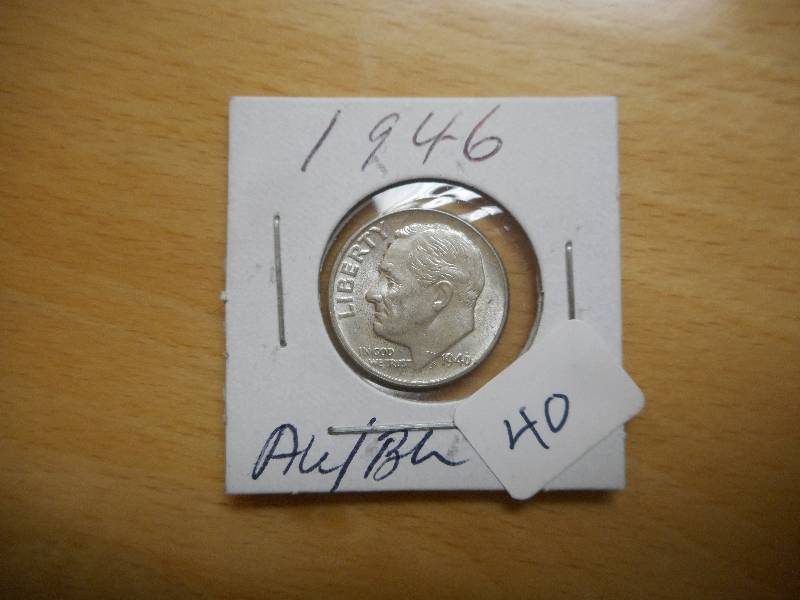 1946 Roosevelt Dime ...
