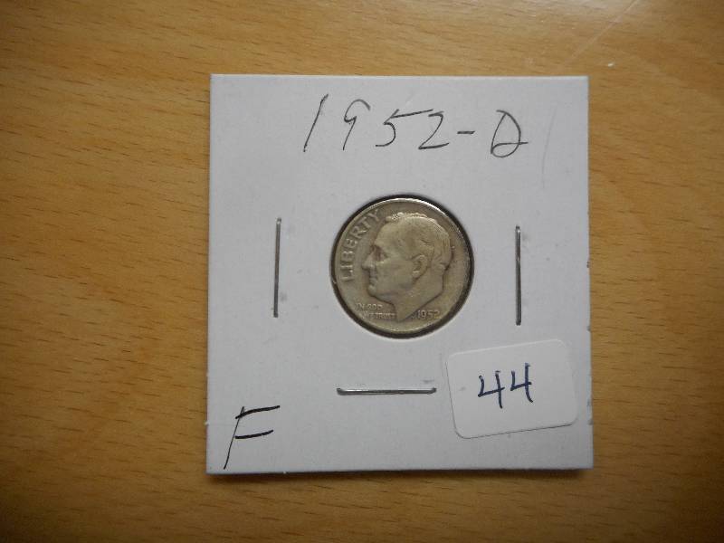 1952-D Roosevelt Dime ...