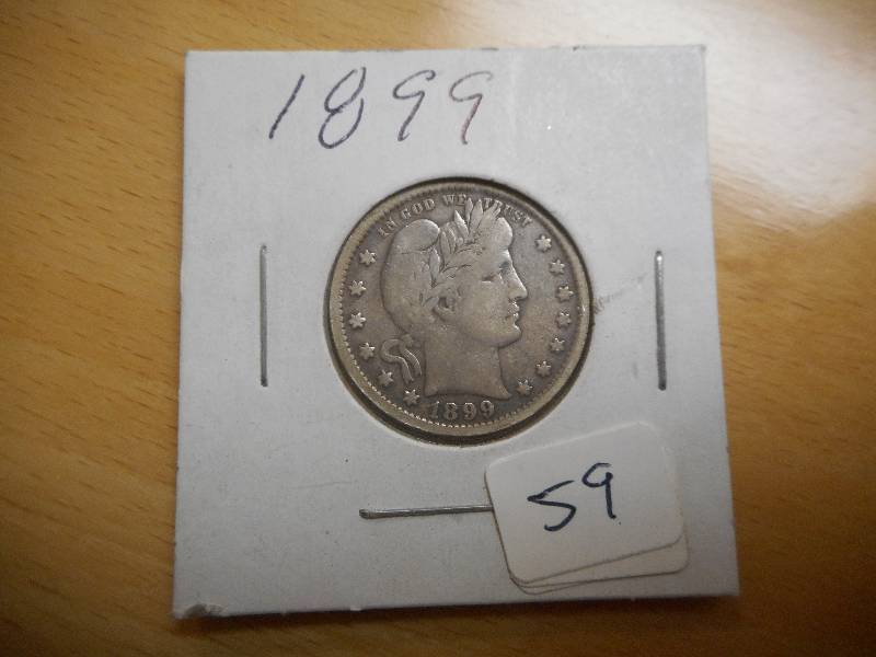 1899 Quarter Dollar ...