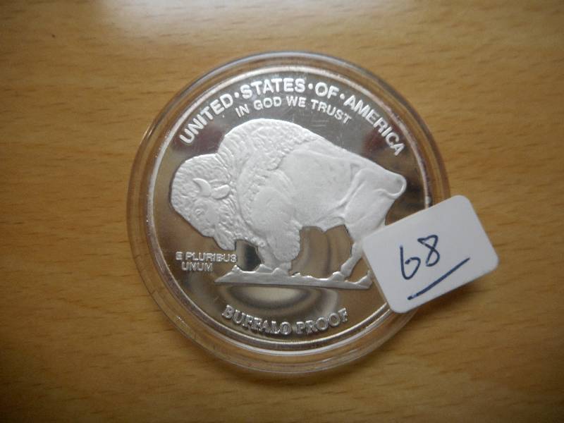 2008 1oz Buffalo Proof Coin, 71 mg ...