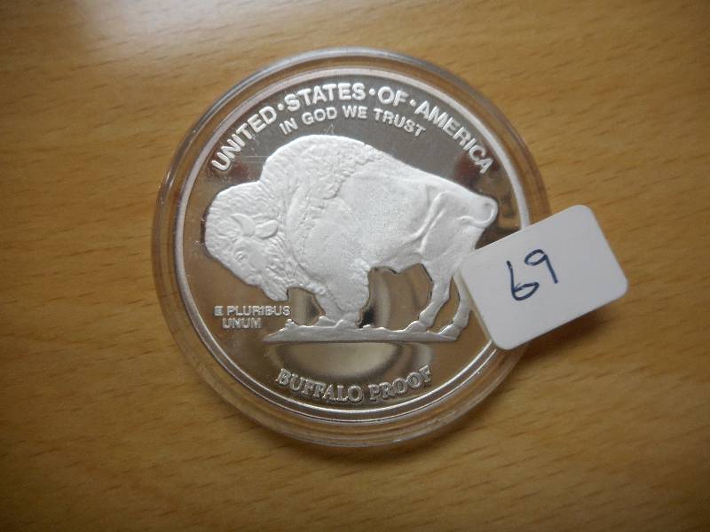 2006 1oz Buffalo Proof Coin, 71mg S...