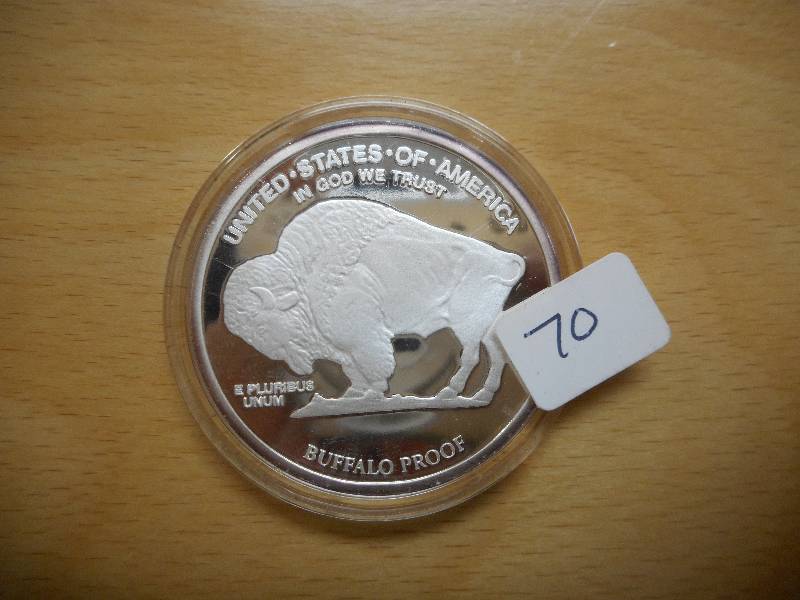 2008 1oz Buffalo Proof Coin, 71 mg ...