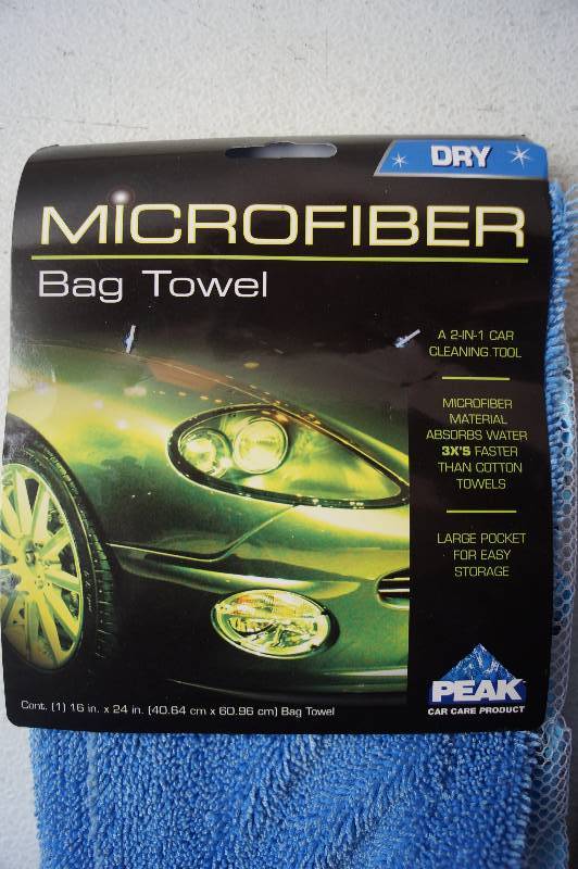 3 Peak Micro Fiber Towels