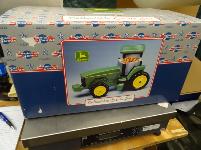 lot 35 image: John Deere Collectible Cookie Jar