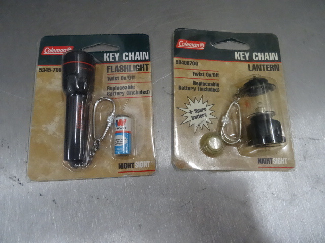 lot 38 image: Coleman Flashlight and Lantern