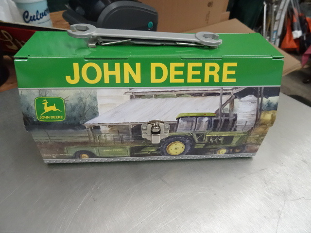 lot 68 image: John Deere Tin Utility Box,