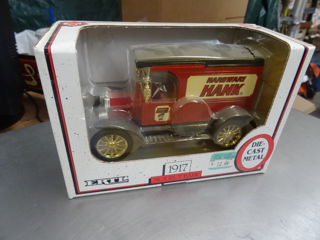 lot 134 image: Hardware Hank 1917 Model T Bank