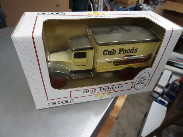 lot 161 image: Cub Foods 1931 Delivery Truck Bank