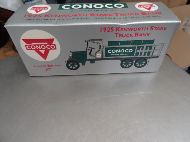lot 169 image: Conoco 1925 Kenworth Stake Truck