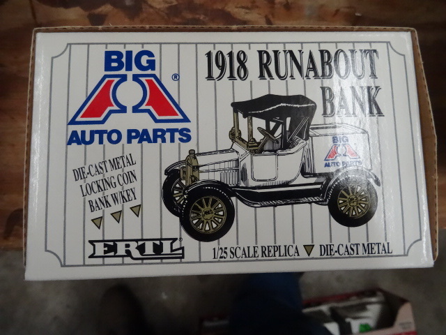 lot 177 image: Big A Auto Parts 1918 Runabout Bank