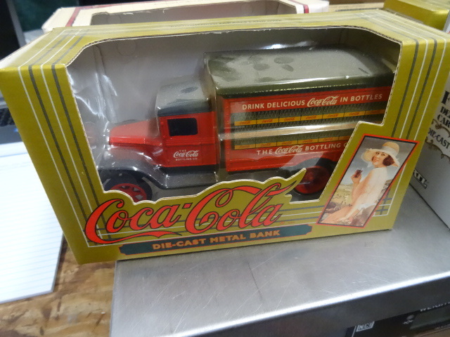 lot 178 image: Coca Cola Die Cast Metal Bank