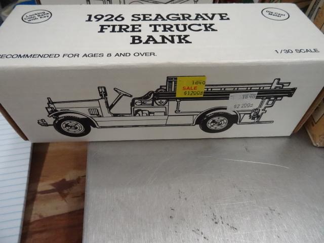 lot 180 image: Cincinnati Fire Dept 1926 Seagrave
