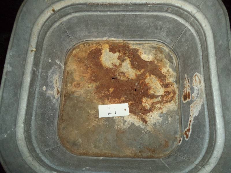 Galvanized Tub