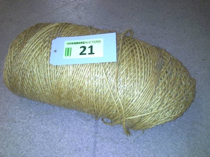 Large spool of twine