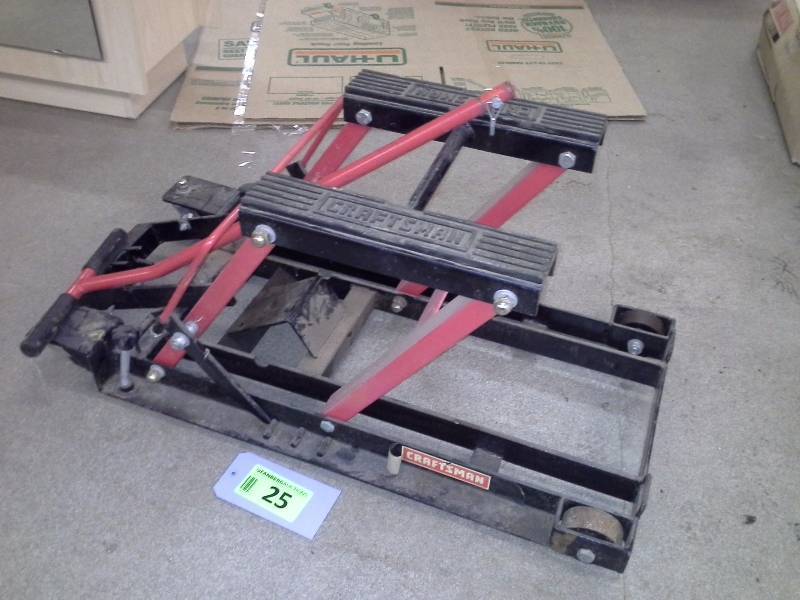 Craftsman ATV and motorcycle lift