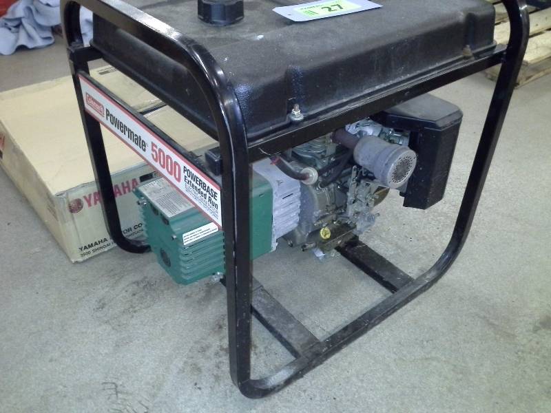 Coleman Powermate 5000 generator