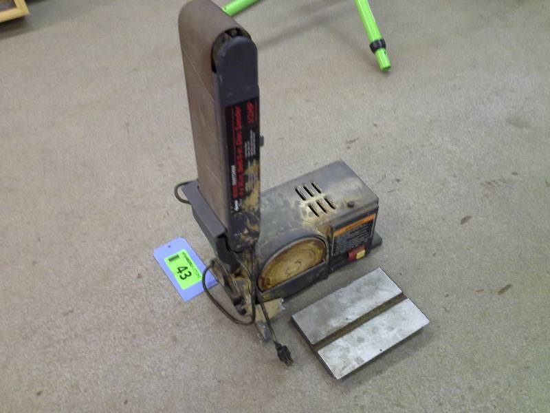 Sears craftsman 4 x 36 belt6 inch disk sander