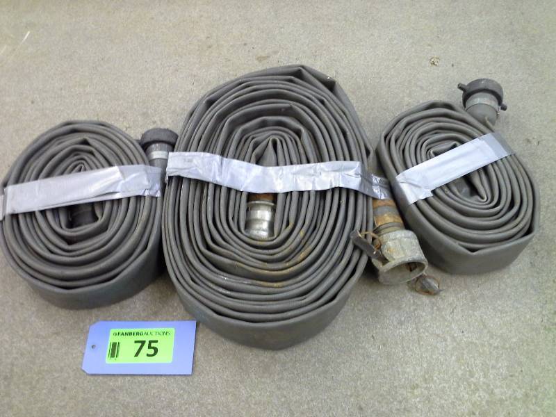 Fire hose, three lengths