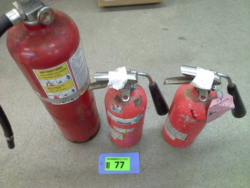 Fire extinguisher lot