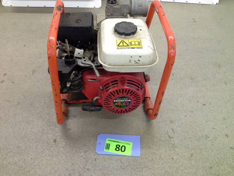 OHV pump, Honda 4.0 motor.