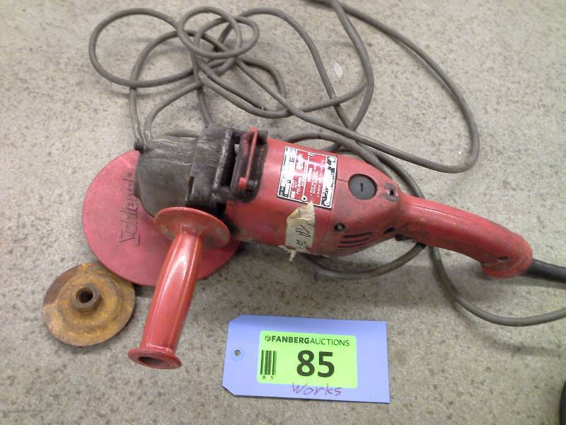Milwaukee heavy-duty polisher