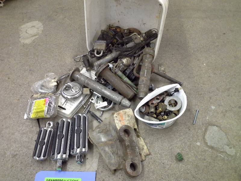 Harley Davidson foot pedals and other hardware