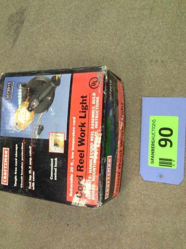 Craftsman cord real work light