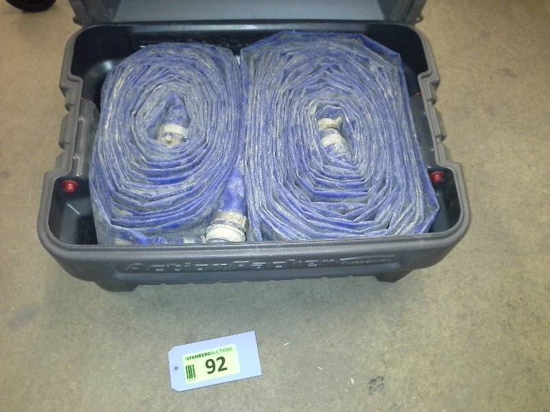 Four hose lengths, case.