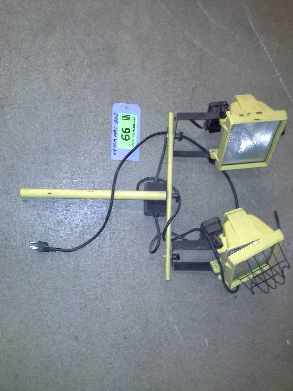 Top portion of light rack