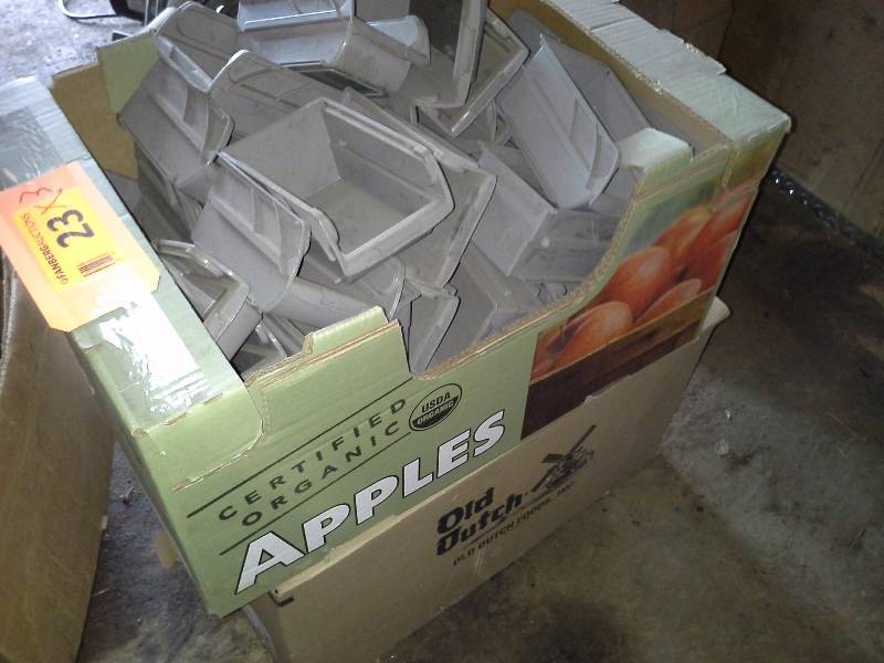lot 23 image: Plastic Storage Bins