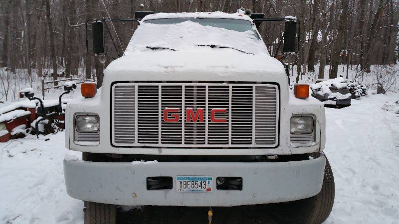 lot 0 image: 1993 GMC Topkick Dump Truck