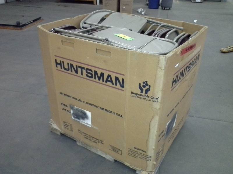 Approximately 49 metal folding chairs