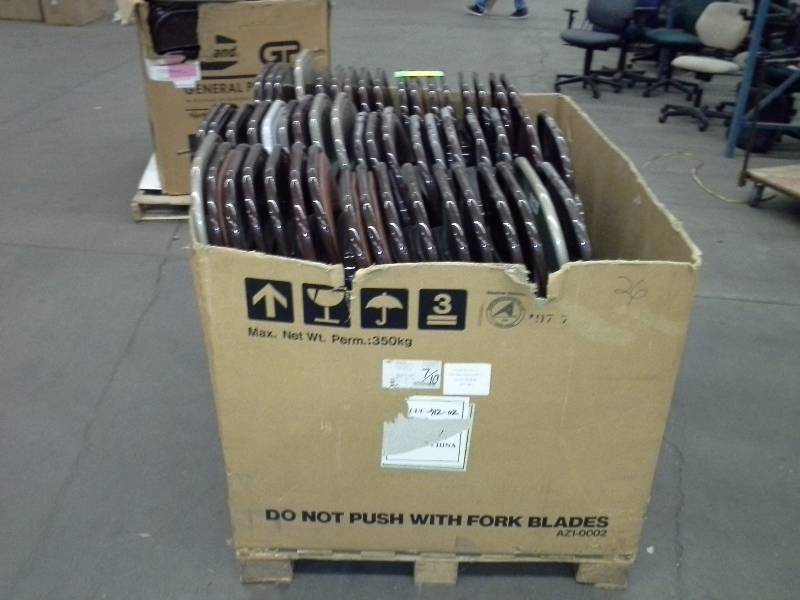 Approximately 53 metal folding chairs