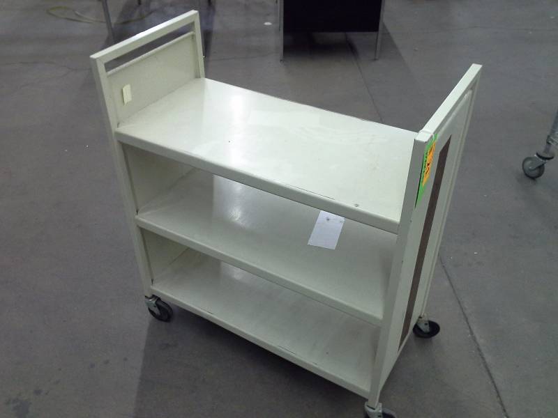 Metal utility cart