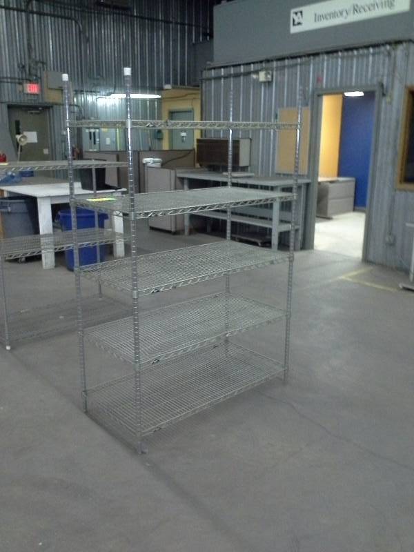 Metro shelves, five shelves