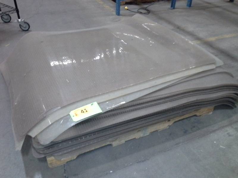 Lot of commercial desk floor mats