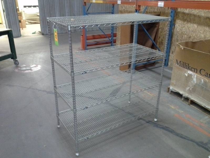 Metro Shelving unit, 4 shelves