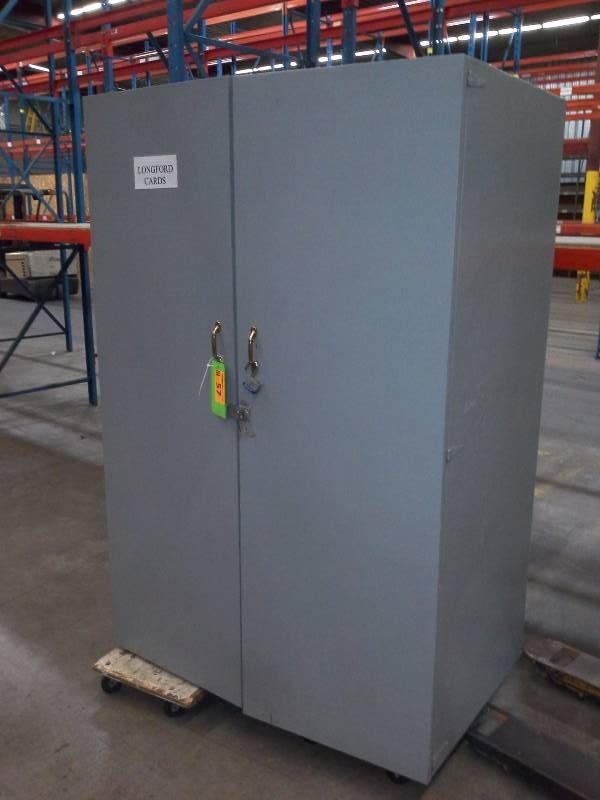 Large wooden shelving unit