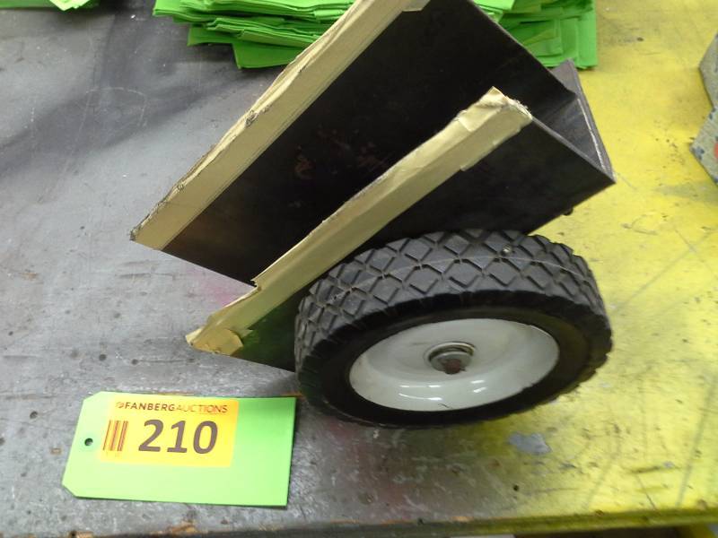 Rolling door cart