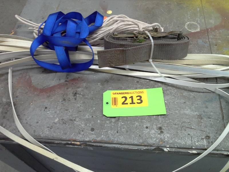 Miscellaneous straps and rope
