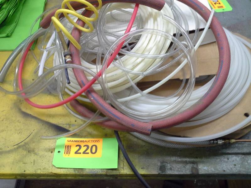 Assorted hoses and tubing