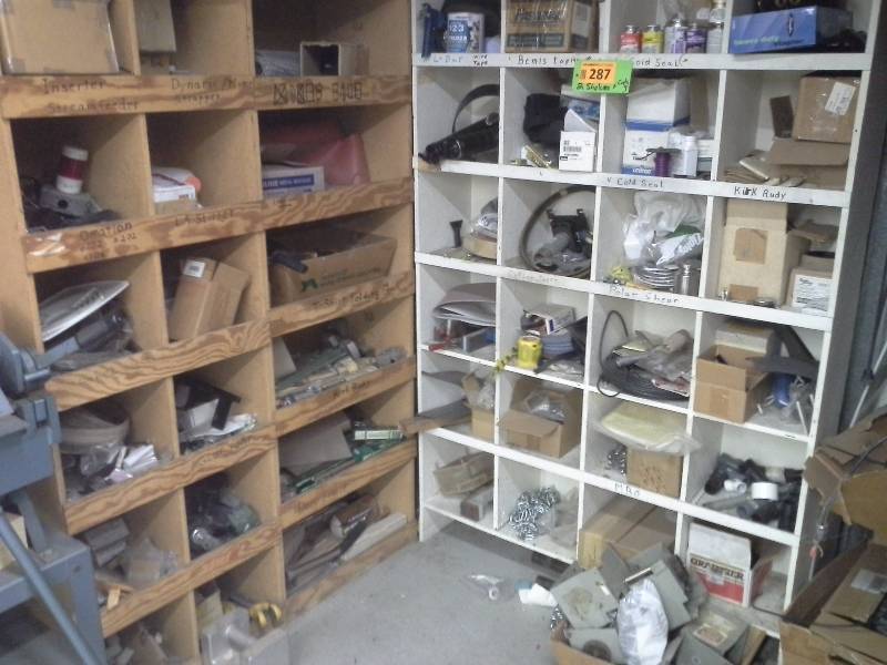 Shelves and all of the contents