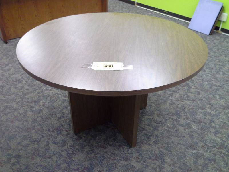 Round office table