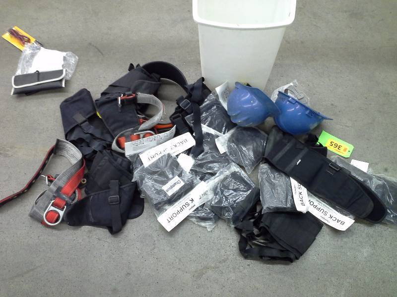 Safety equipment lot