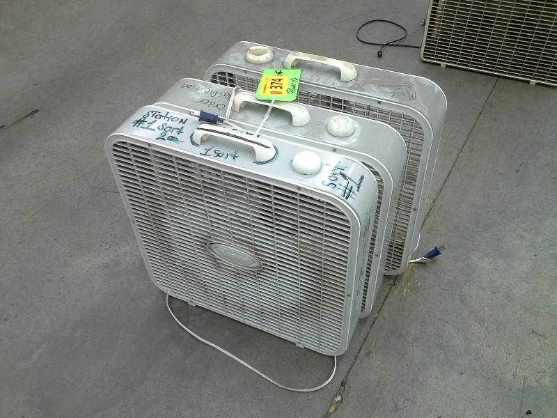 Lot of 3 fans