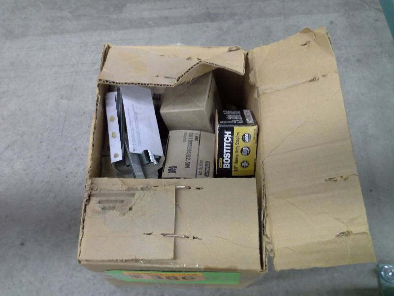 Box of heavy-duty staples