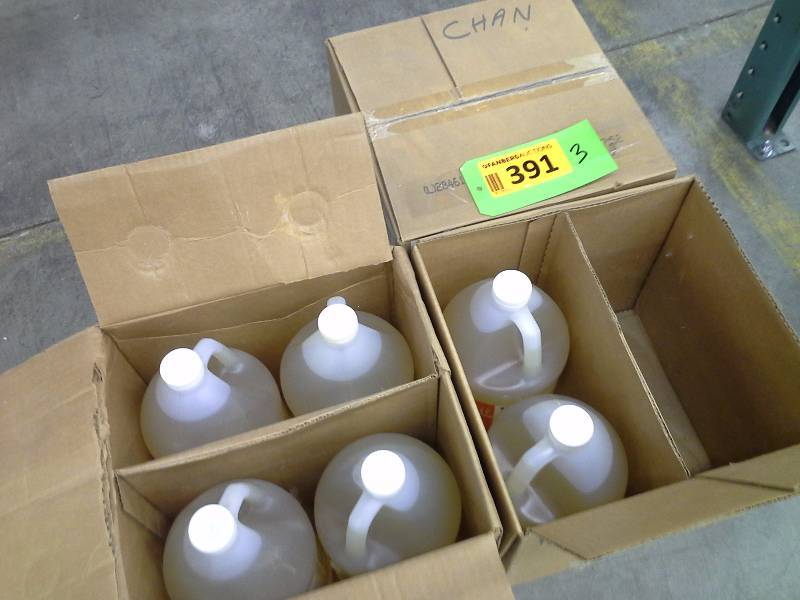 2.5 cases of antibacterial hand soap