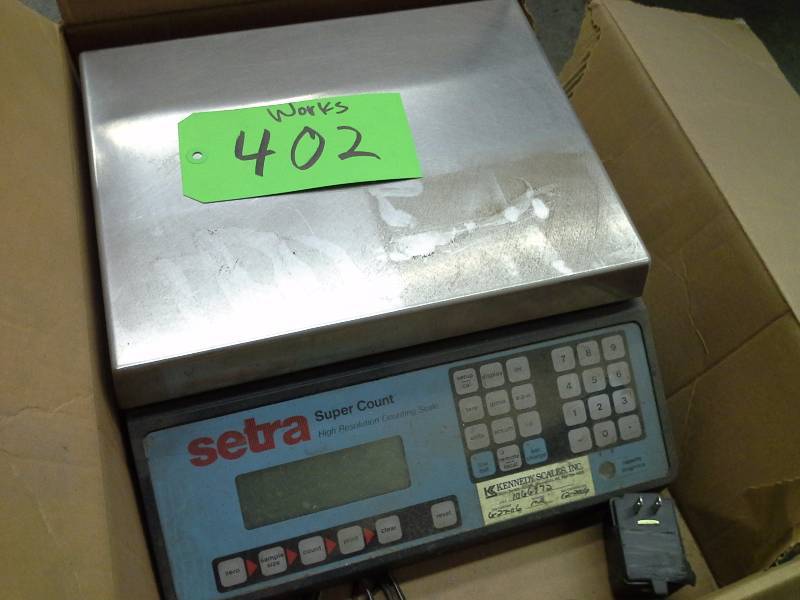 Setra Super count high resolution counting scale