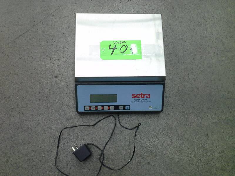 Setra Super count high resolution counting scale