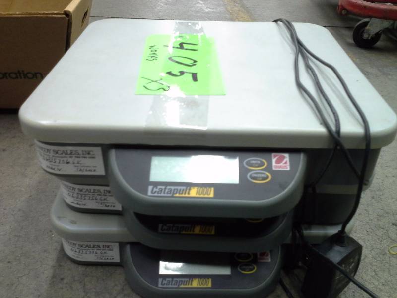 Lot of 3 catapult 1000 scales